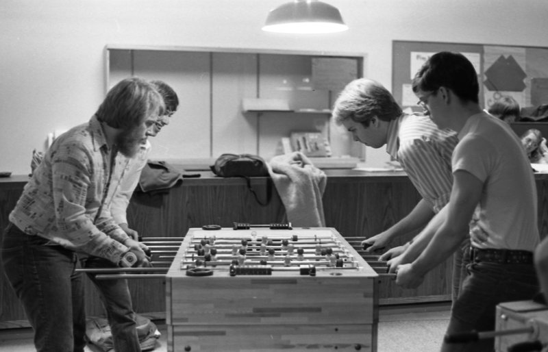 1977 Recreation Center, Foosball 01