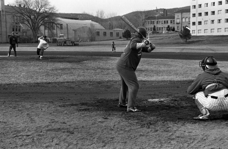 1985 Baseball, April Practice 17