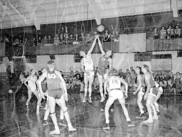 1949-50 Basketball Action 6