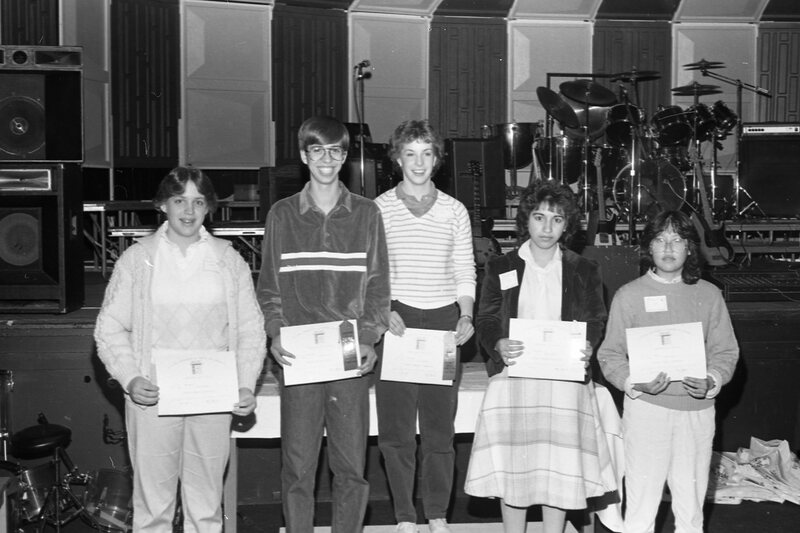 1984 Student Awards, Certificates 04