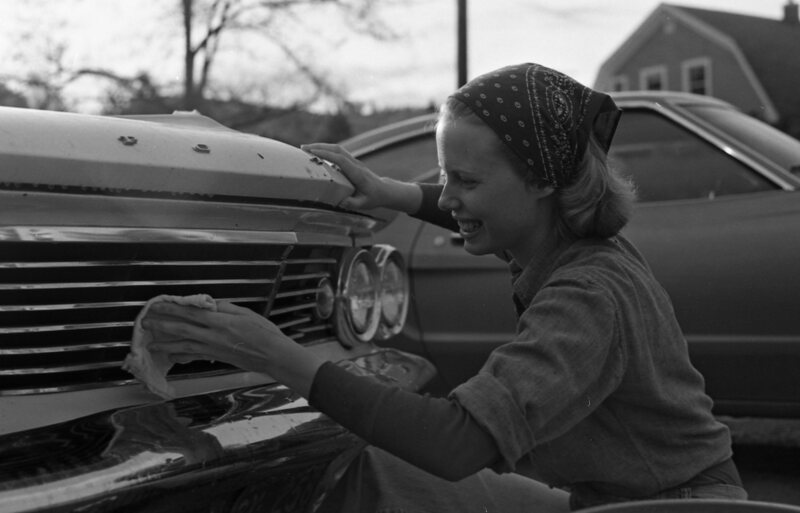 1978 Students, Car Washing 10