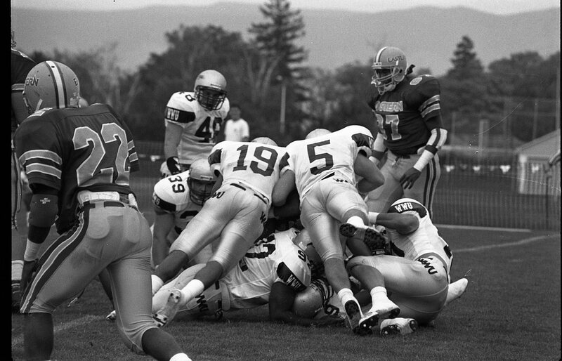 1991 Football Action, Western Washington University at EOSC 15