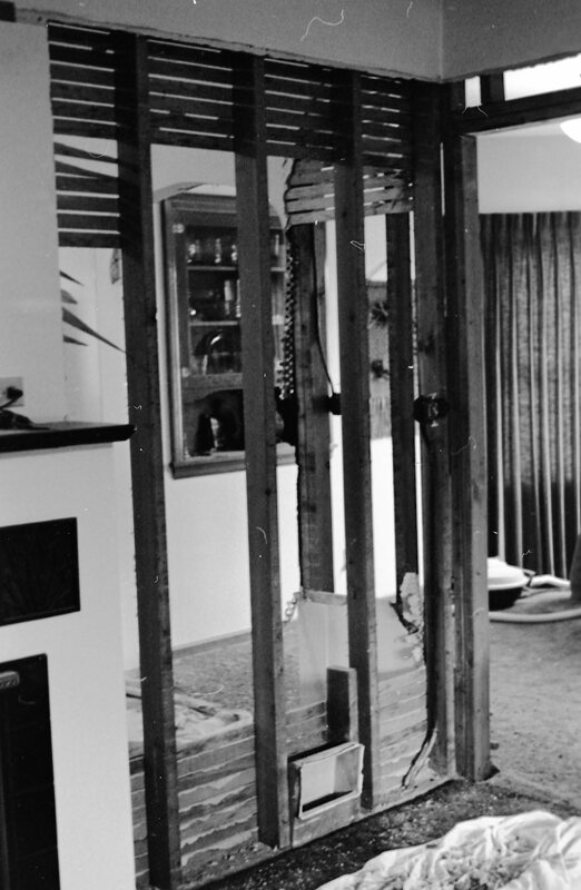 80's House, Interior Damage 04