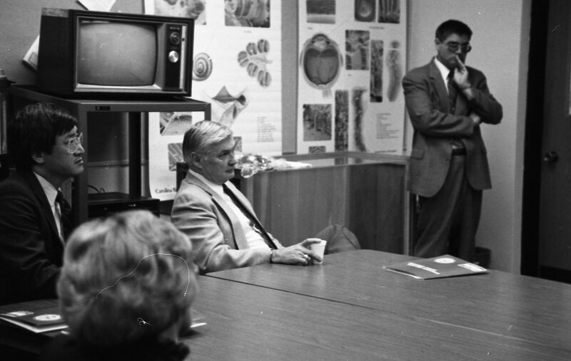 1985 Chancellor Visit, Meeting 02
