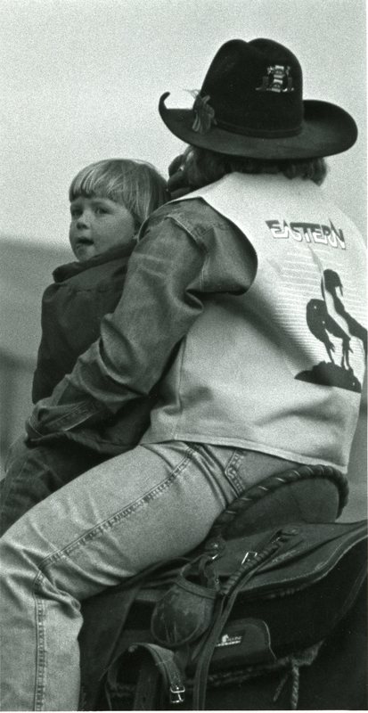 80's Rodeo, Cowgirl &amp; Child