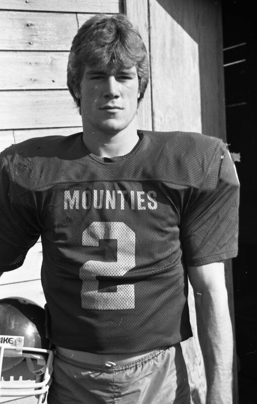 1984 Football Player, October Portraits 52