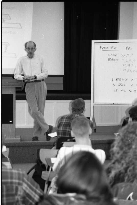 1990's Classroom, John Millay Lecture 02