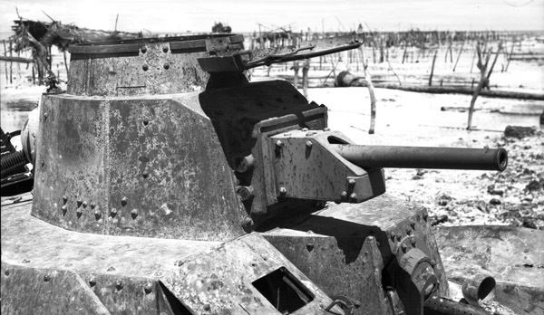 Japanese Tank, Turret