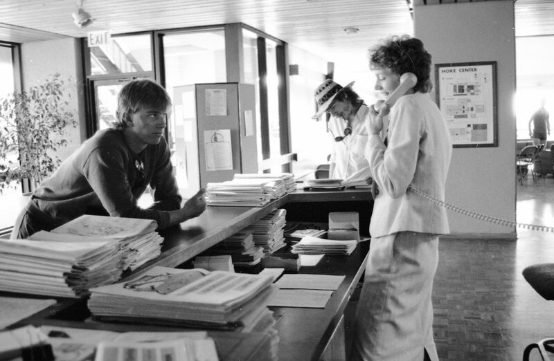 1985 Hoke Information Counter, Fall Term Registration 12