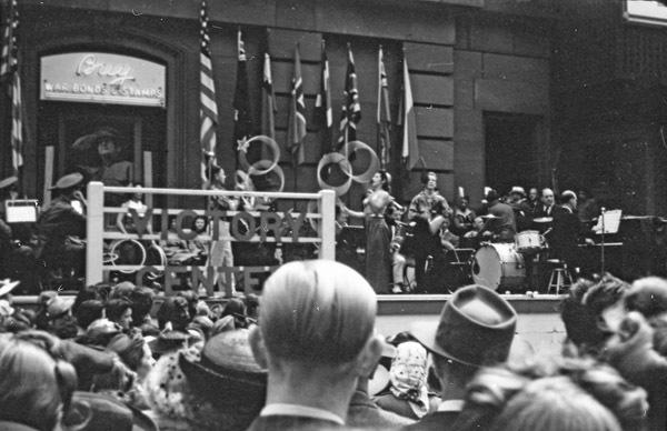 War Bond Sales Rally