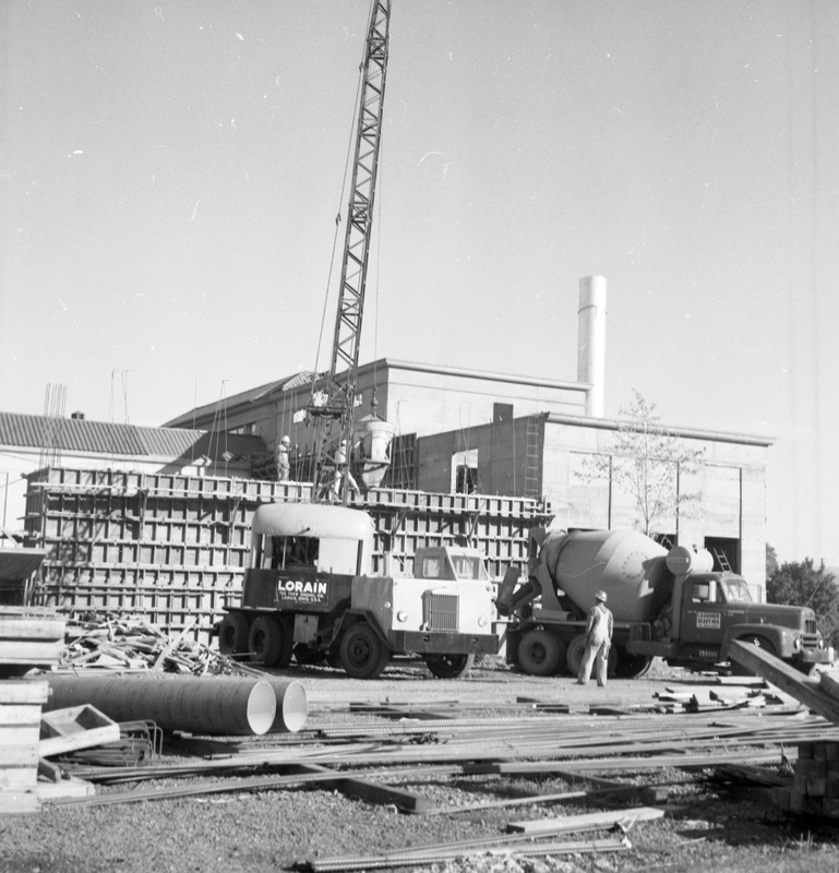 1971 Walter M. Pierce Library Remodel, Cement 10
