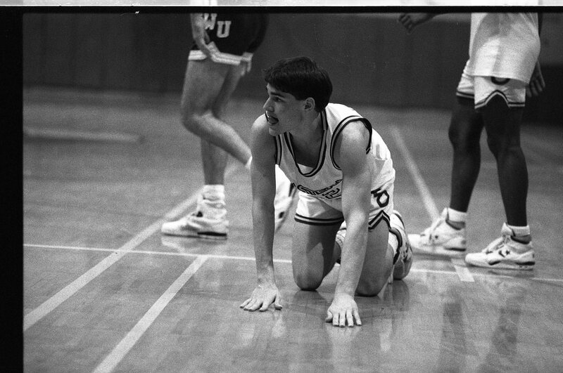 1991 Basketball, Willamette University at EOSC, Players 04