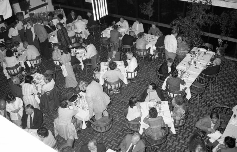 1985 Chancellor Visit, Dinner 12