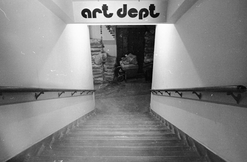 1974 Art Department Stairs 02