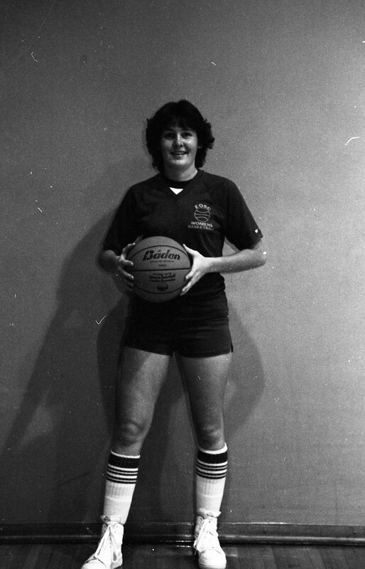 1985 Women's Basketball Players, October Portraits 25