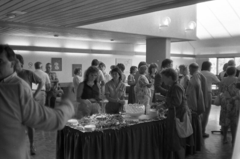 1988 Loso Hall, Groundbreaking Ceremony, Reception 19