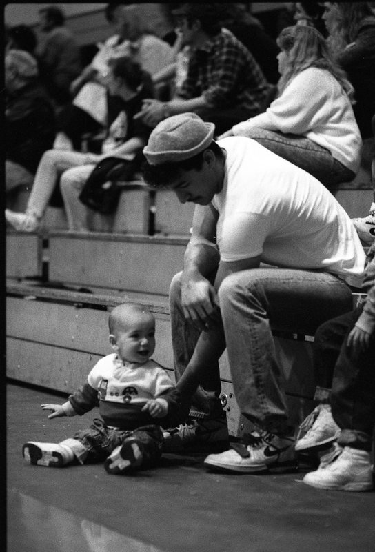 1991 Men's Basketball Fans, Oregon Tech at EOSC 01