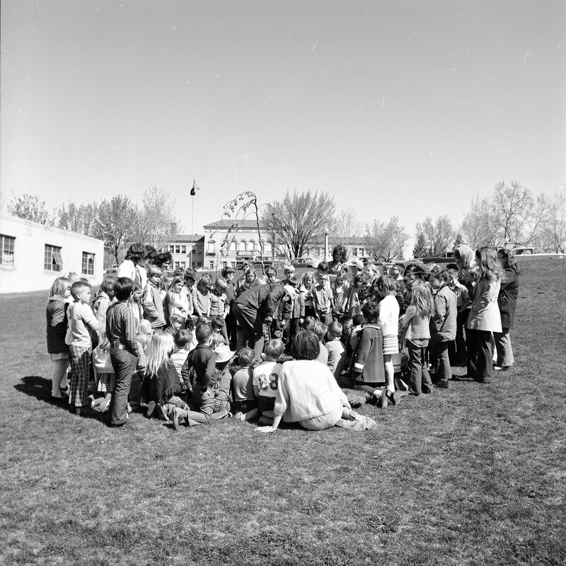 1972 Ackerman Elementary School, Tree Planting 15
