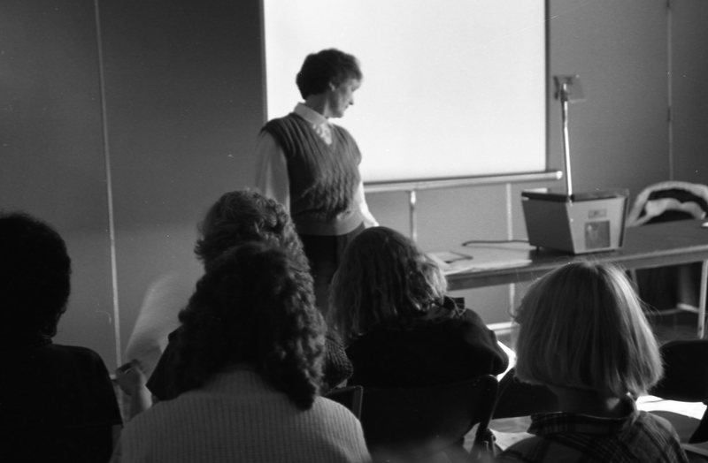 1985 Classroom, First Day of Classes Lecture 01