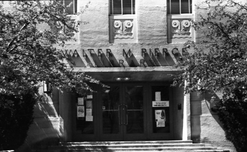 1978 Pierce Library Entrance