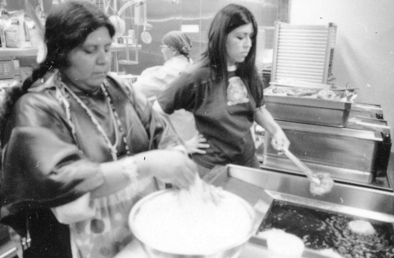 1976 Native American Root Feast, Preparation 01