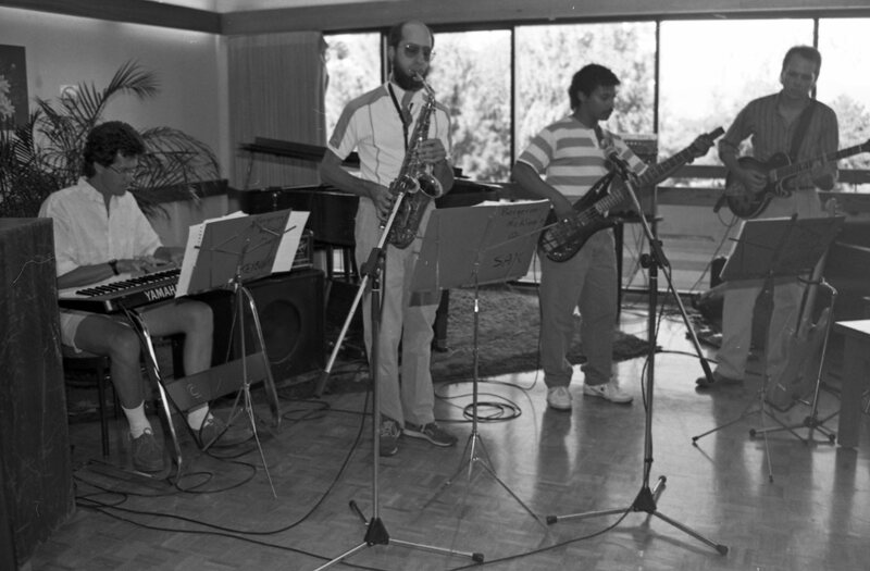 1988 Loso Hall, Groundbreaking Ceremony, Reception Band 08