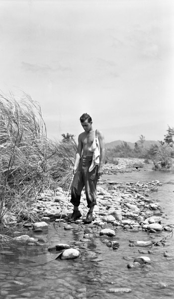 Bob Casey in Rocky Stream