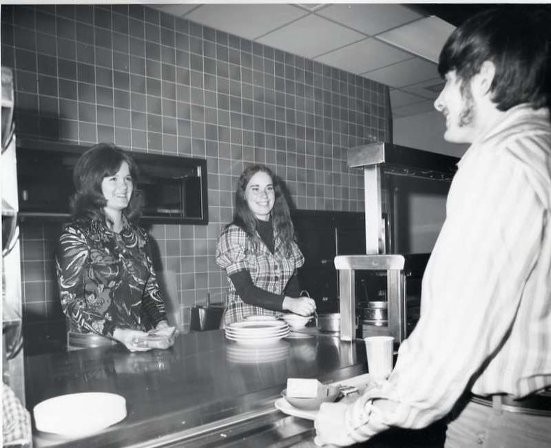 70's Hoke Hall Cafeteria