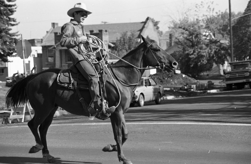 1981 Homecoming Parade, Rodeo Club 03