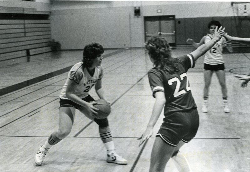 80's Women's Basketball Action 3
