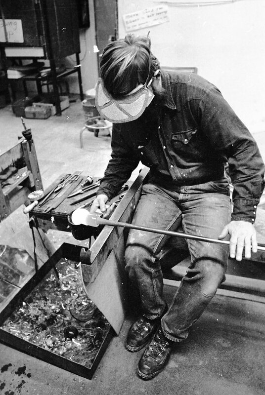 1974 Art, Glass Sculpting 07