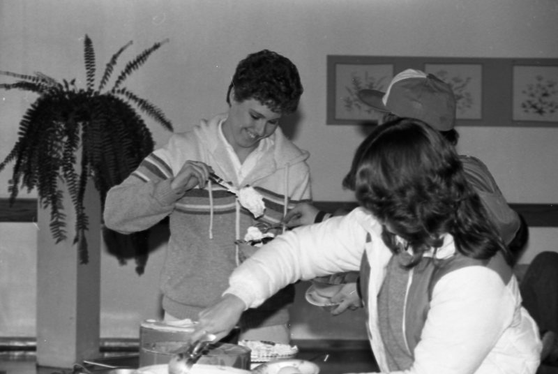 1984 Students, Ice Cream Social 01