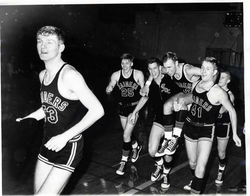 50's Basketball, Red Raiders Team