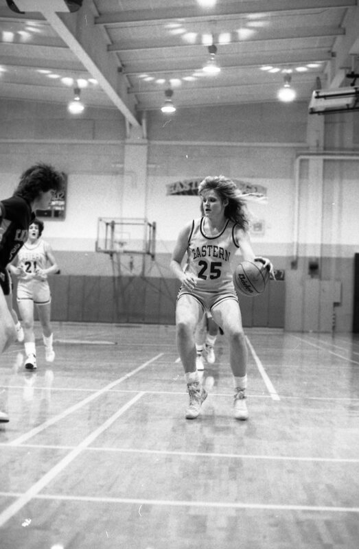 1988 Women's Basketball Action, Concordia at EOSC 28