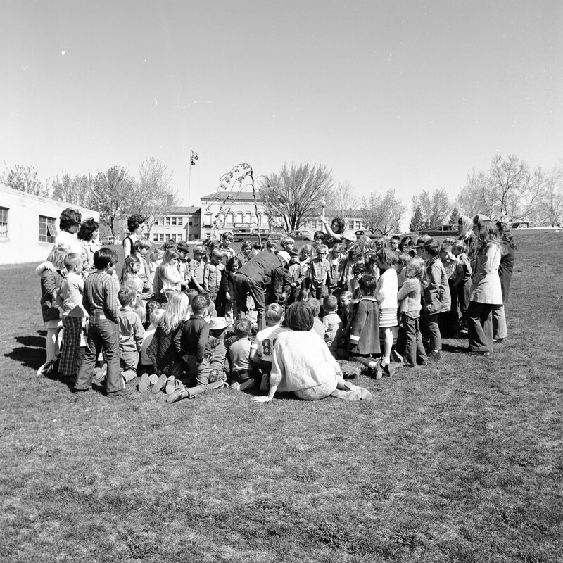 1972 Ackerman Elementary School, Tree Planting 14