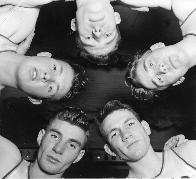 1948-49 Basketball Squad 4