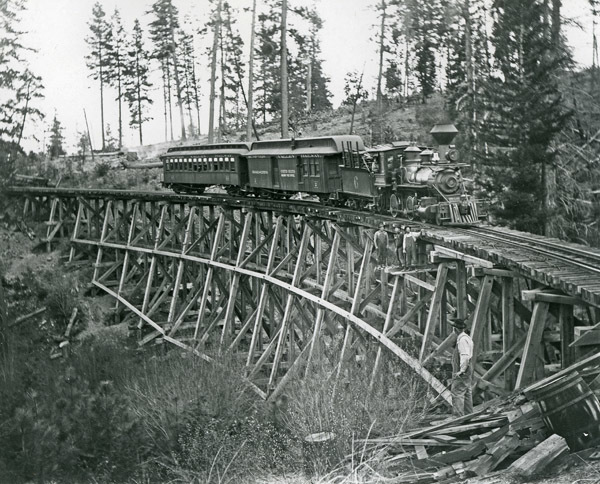 Train Crossing Trestle 2