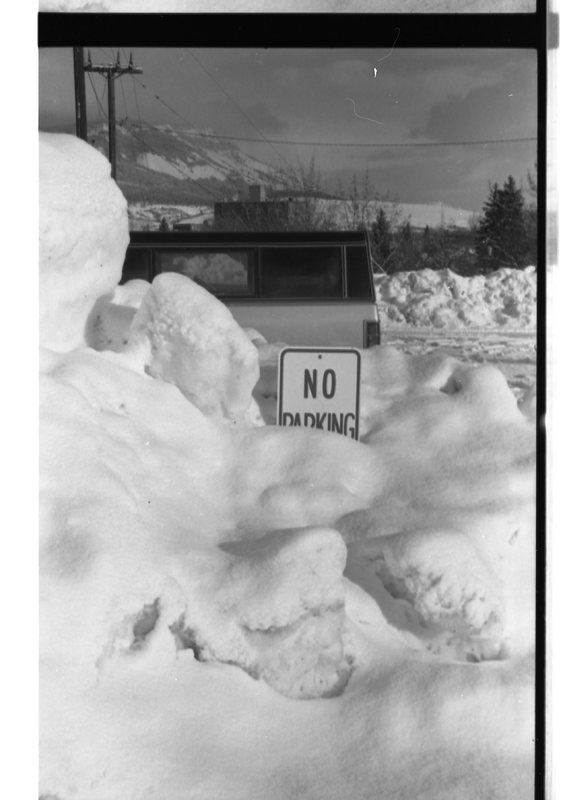 1988 Sign, No Parking