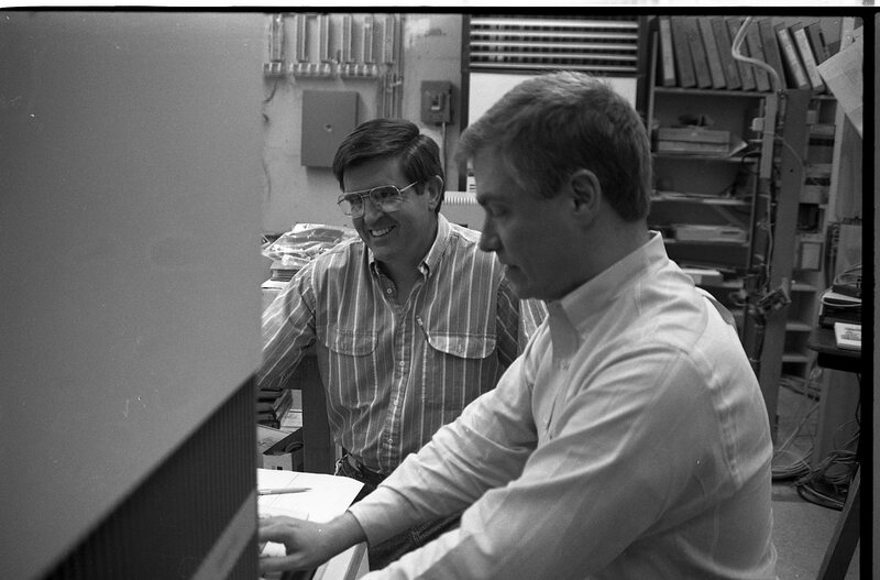 1990 Employees, New Phone System 06