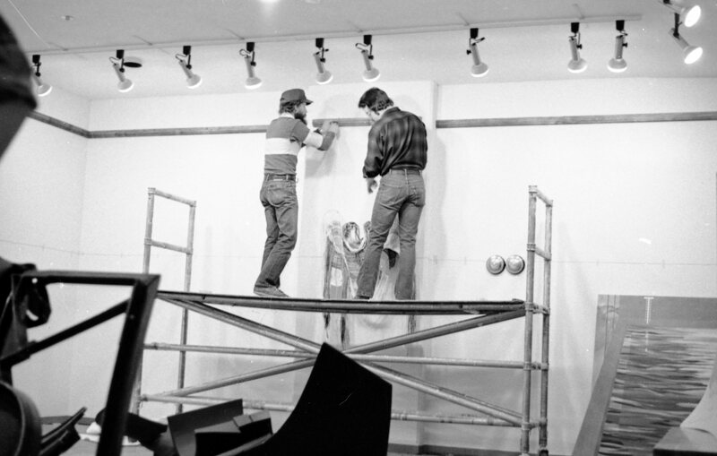 1979 Art Gallery Set-up 04