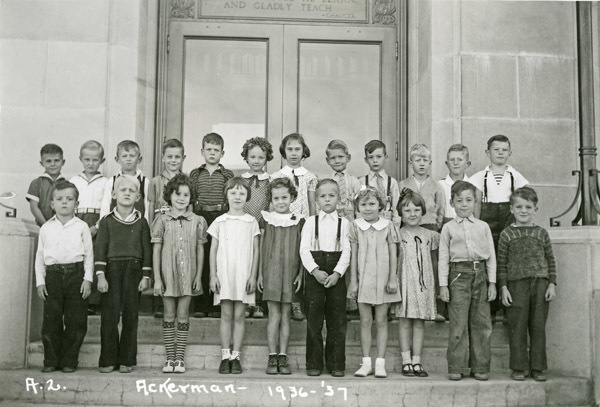 1936-37 Ackerman Elementary 1