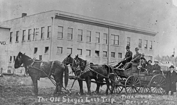 Tillamook, Stagecoach