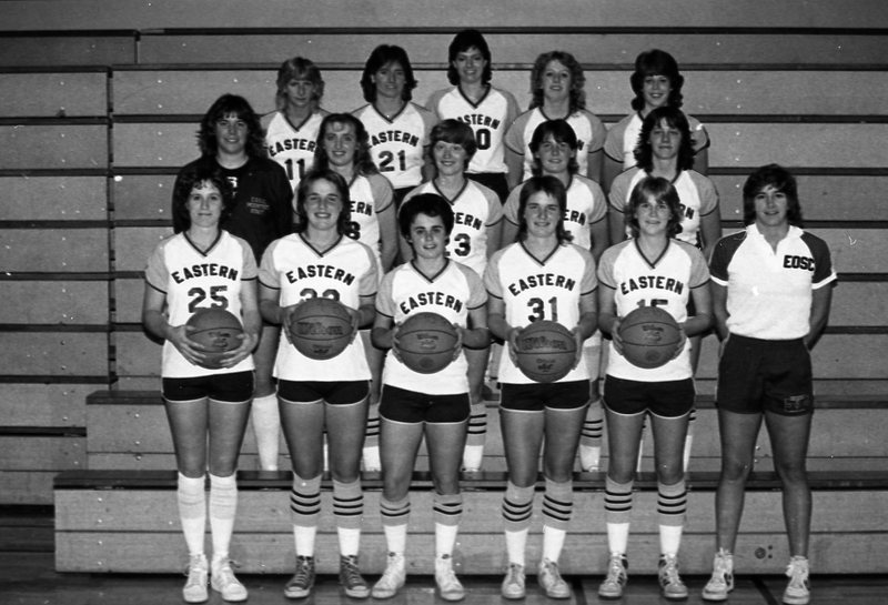 1984 Women's Basketball Team, February 03