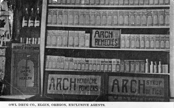 Elgin, Owl Drug Co. Products