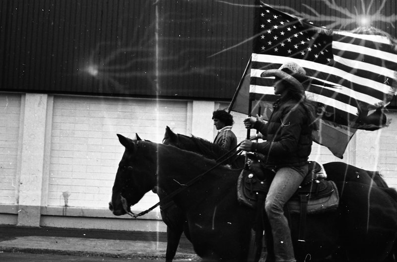 1980 Parade, Horses &amp; Flags 02