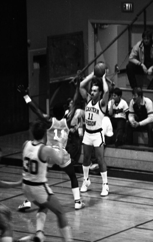 1984 Basketball Action, EOSC vs. LCSC 11