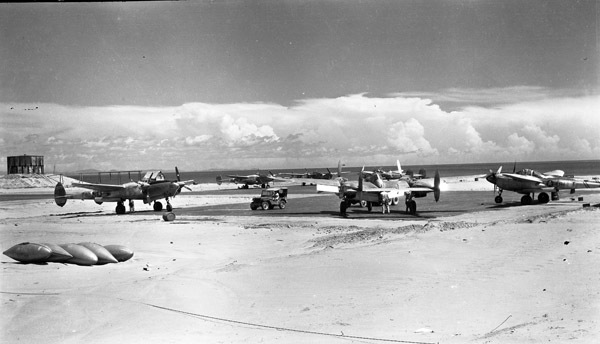 P-38's at Lingayen 2