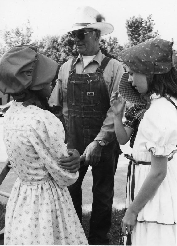 1987 Ackerman Elementary School, Pioneer Days, Farmer 05