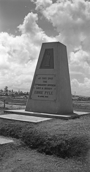 Memorial, Ernie Pyle 1