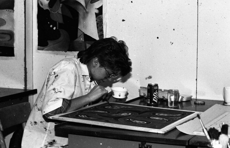 1987 Art Class, Painting 07